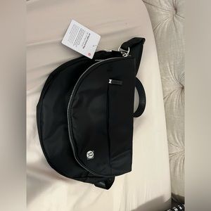 Lululemon-All night festival bag 5L black /silver